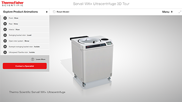 Thermo Scientific™ Sorvall™ WX+ Ultracentrifuge 3D Tour