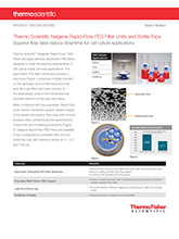 Nalgene Rapid-Flow Filtration Specification Sheet